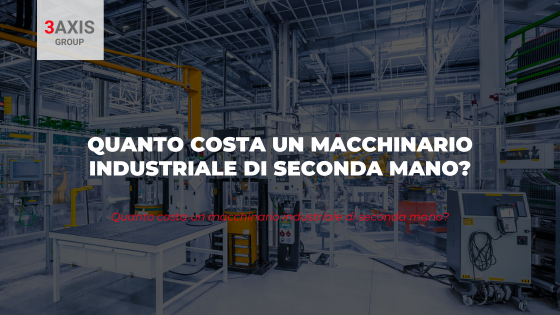 macchinario industriale di seconda mano
