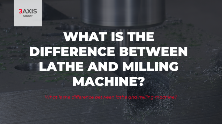 What is the difference between lathe and milling machine