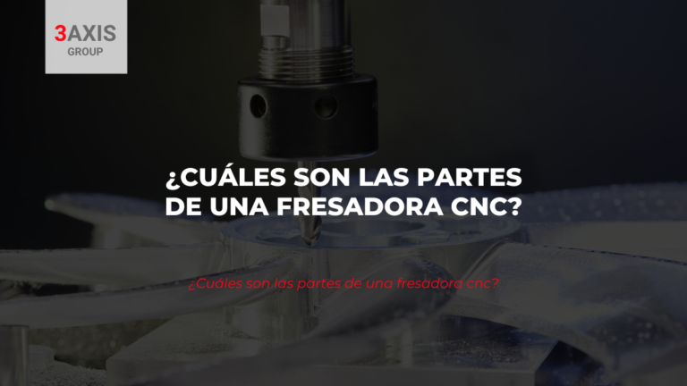 ¿cuáles son las partes de una fresadora cnc?